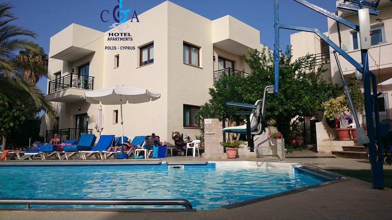 C & A Hotel Apartments Polis Exterior photo